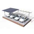 Waterproof Carport System Double Column